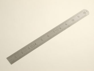 12 steel rule