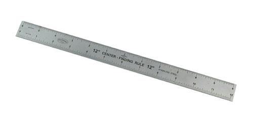 Breman Precision Stainless Steel Metal Rulers I Straight Edge Rulers with Inch and Metric Graduations for School Office Engineering Woodworking I Flexible with Non-Slip Cork Back I 12-Inch 10-Pack 