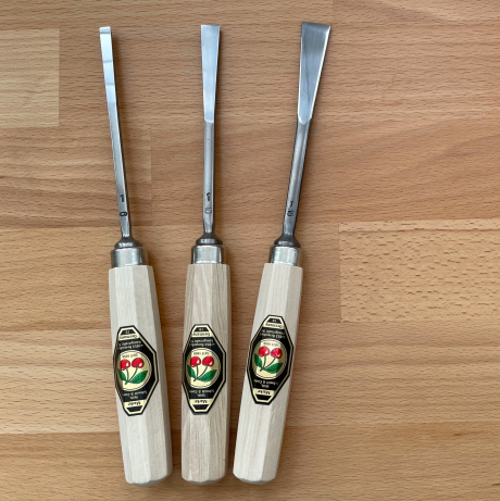 Two Cherries Fishtail Chisels