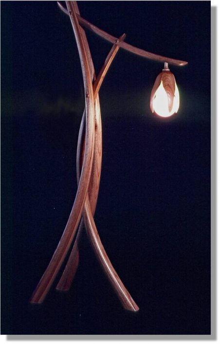 Woodworking - Tulip Lamp